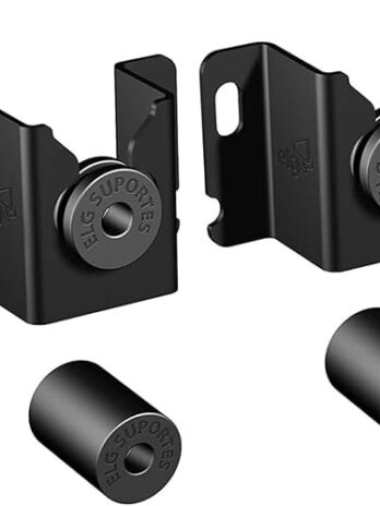 ELG, GENIUS, Suporte Fixo Universal de Parede Para TVs de 14” a 100”, Capacidade até 100 kg, Padrão VESA de 75×75 a 800x400mm, Preto